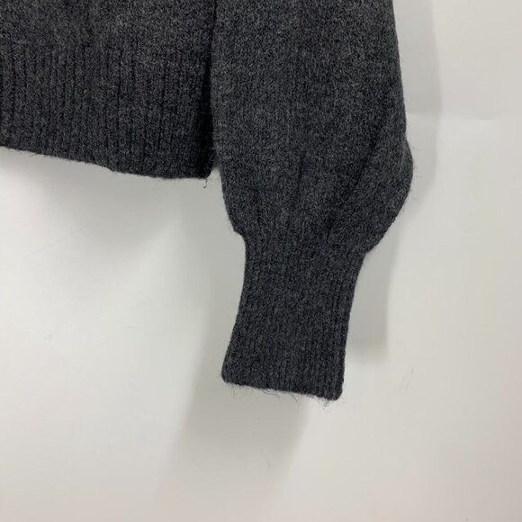 Topshop Charcoal Gray Cardigan Sweater - Picture 5 of 15